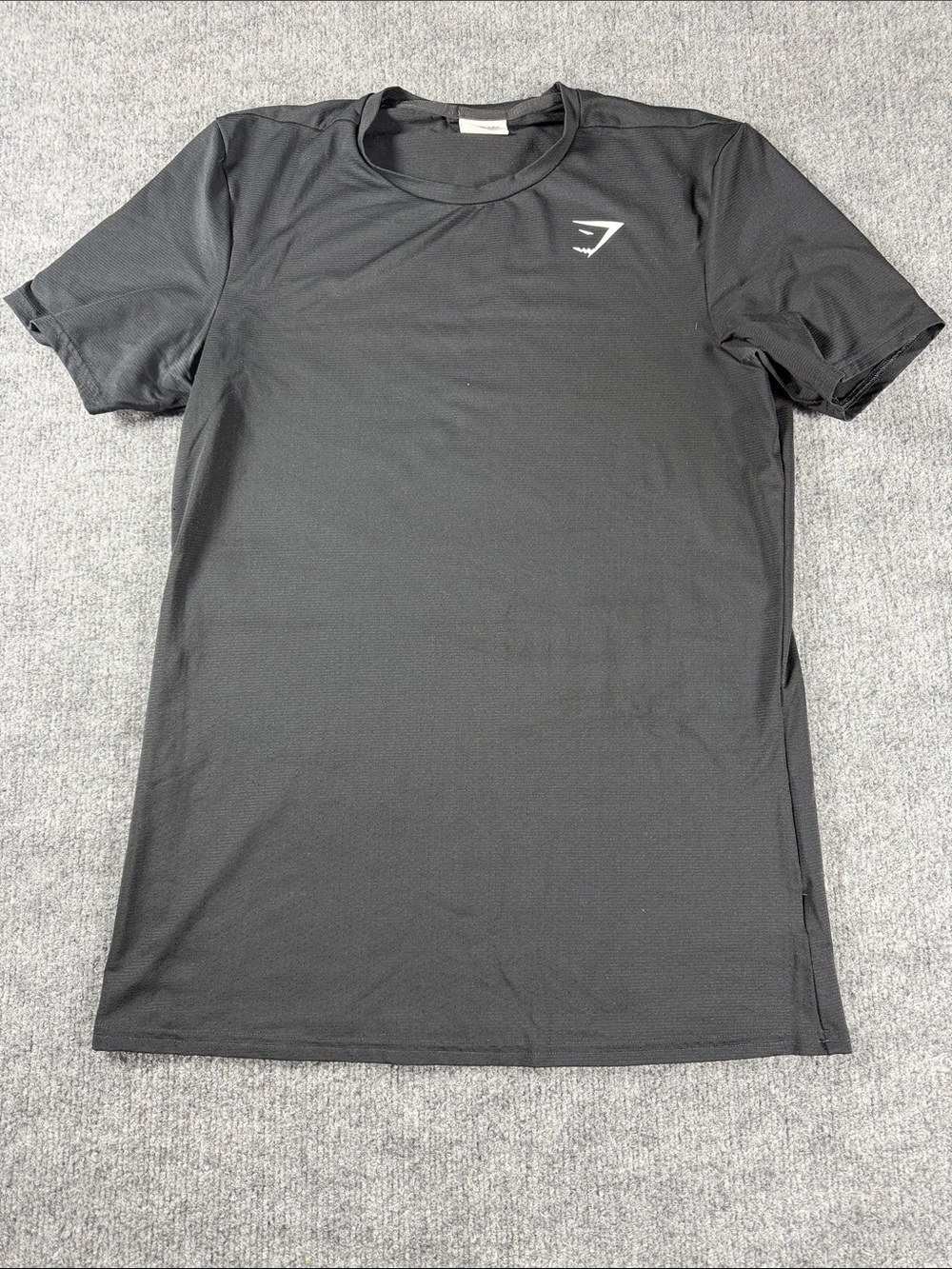 Gymshark Black Short-Sleeve Athletic Tee